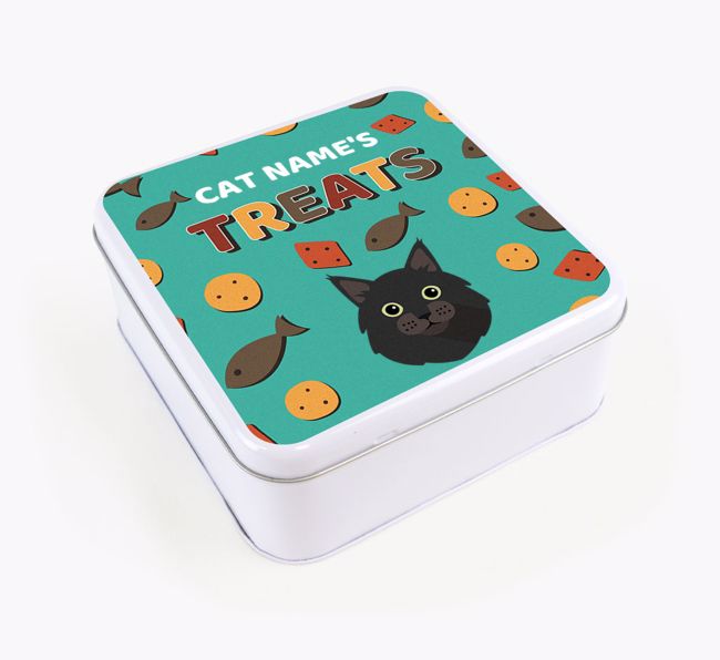 'Treats' - Personalised Treat Tin for Your {breedFullName}